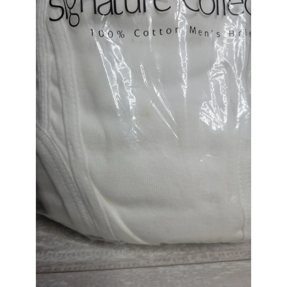 Vintage 2000 Hanes Signature Collection Briefs 6 Pack Men's Size 40 NOS